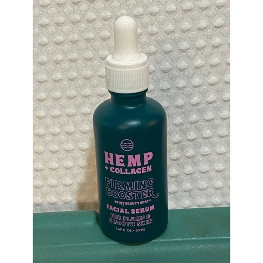 Hemp + Collagen Firming Booster‎ Facial Serum For Plump Smooth Skin 1.69 Oz 50ml